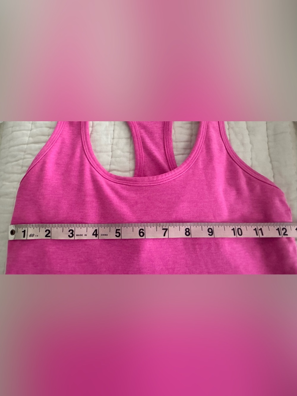 Beyond Yoga Pink Racerback Tank Top Size Small - Picture 6 of 6